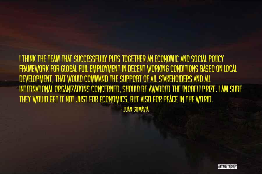The Nobel Peace Prize Quotes By Juan Somavia The Nobel Peace Prize Quotes By Juan Somavia