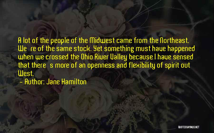 The Northeast Quotes By Jane Hamilton