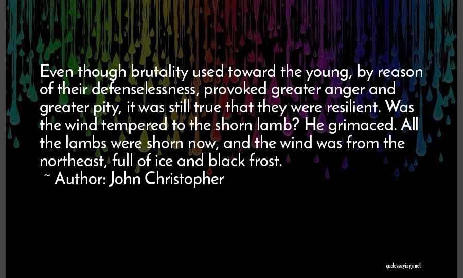 The Northeast Quotes By John Christopher