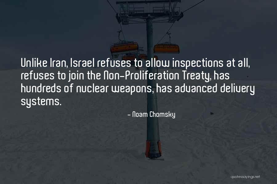 The Nuclear Non Proliferation Treaty Quotes By Noam Chomsky