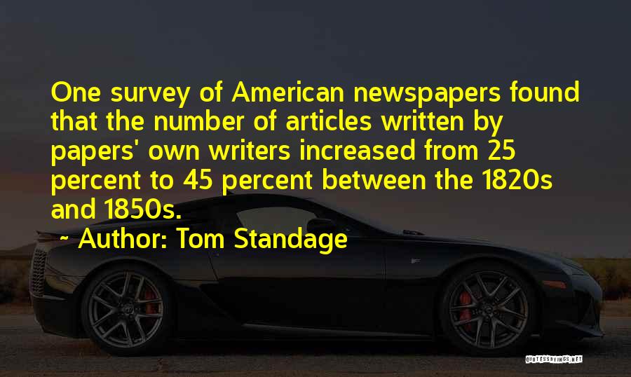 The Number 25 Quotes By Tom Standage