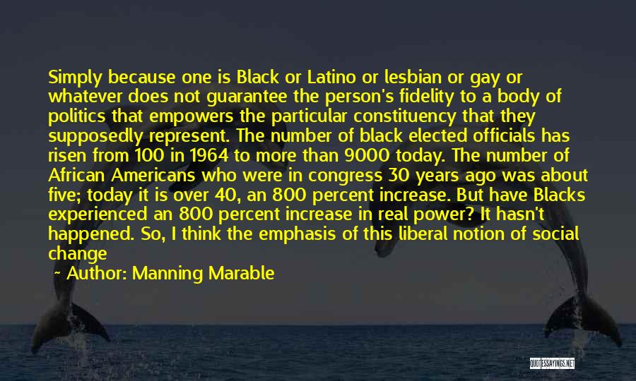 The Number 30 Quotes By Manning Marable