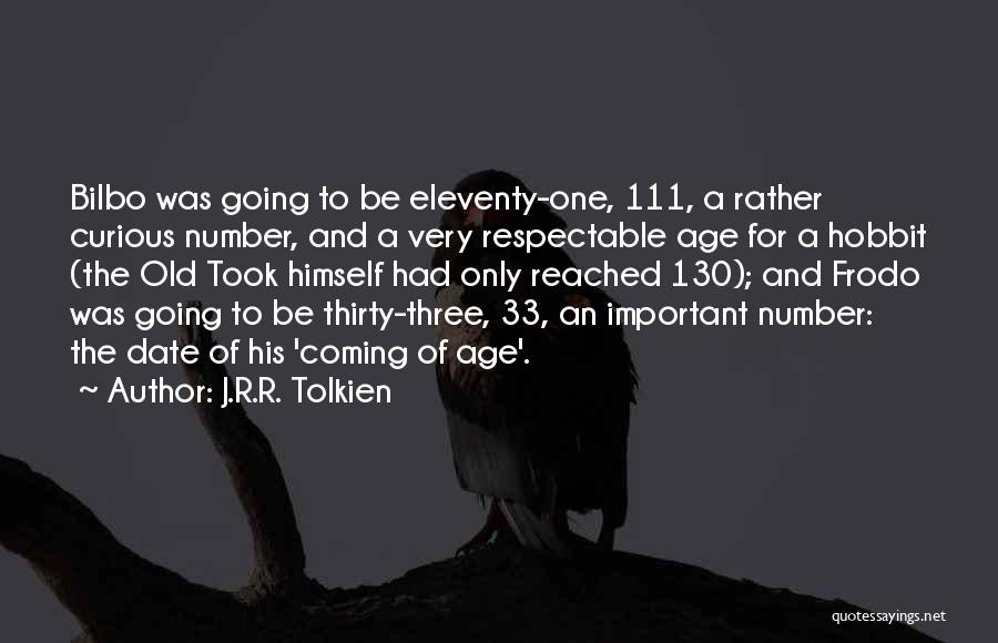 The Number 33 Quotes By J.R.R. Tolkien