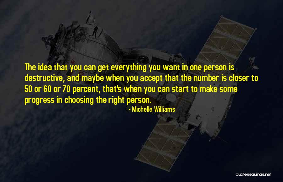 The Number 50 Quotes By Michelle Williams