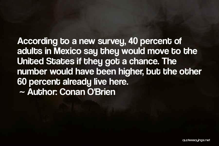 The Number 60 Quotes By Conan O'Brien