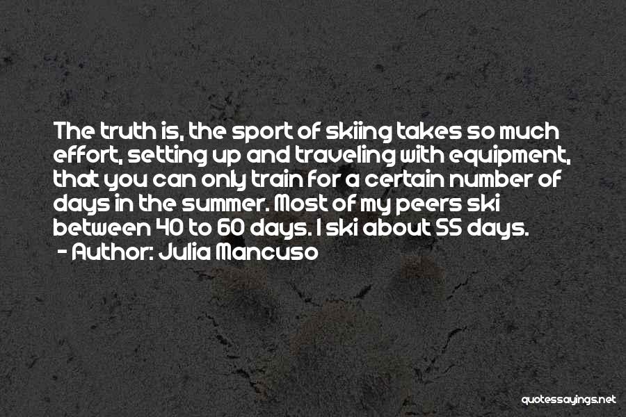 The Number 60 Quotes By Julia Mancuso