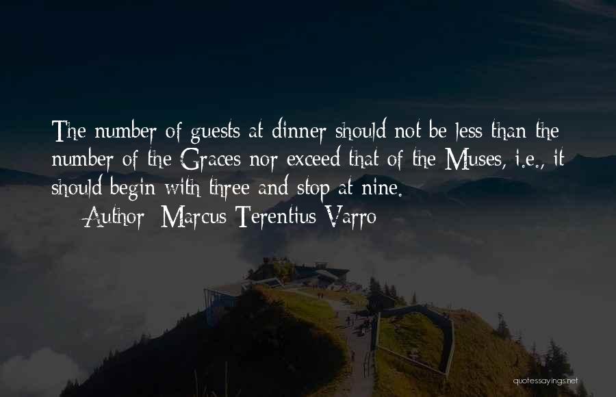 The Number Nine Quotes By Marcus Terentius Varro