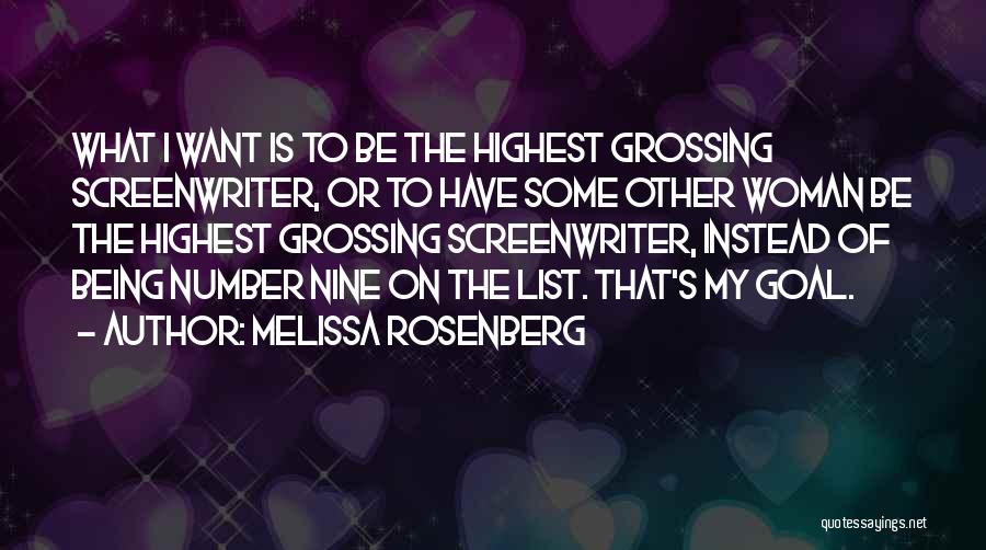 The Number Nine Quotes By Melissa Rosenberg