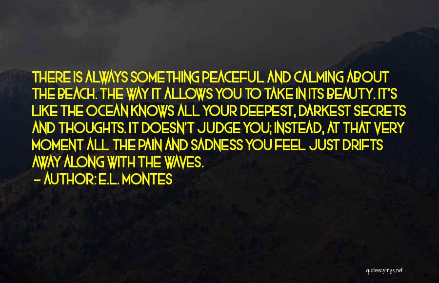 The Ocean And Beach Quotes By E.L. Montes