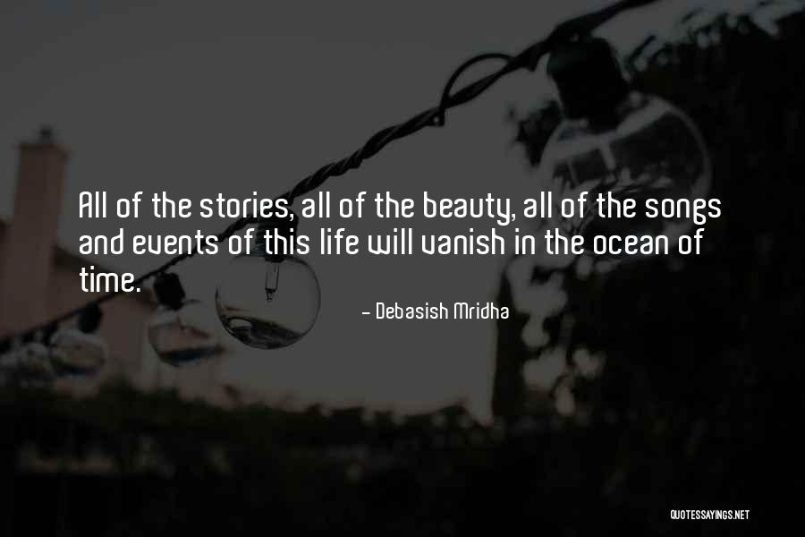 The Ocean And Beauty Quotes By Debasish Mridha