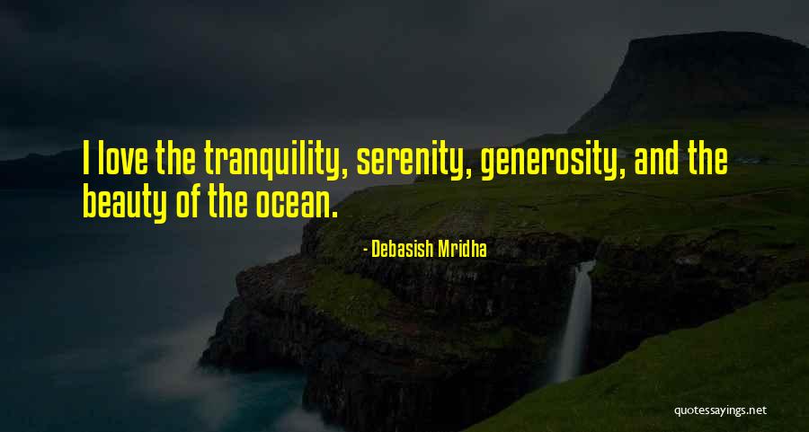 The Ocean And Beauty Quotes By Debasish Mridha