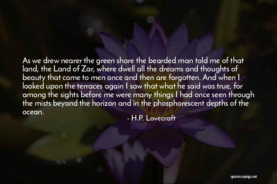 The Ocean And Beauty Quotes By H.P. Lovecraft