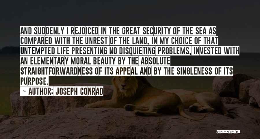 The Ocean And Beauty Quotes By Joseph Conrad