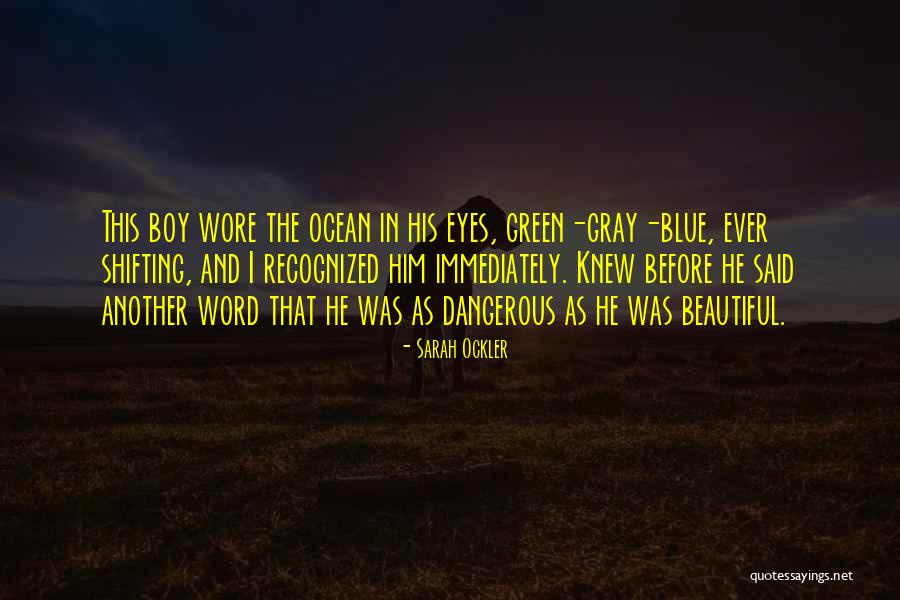 The Ocean And Beauty Quotes By Sarah Ockler