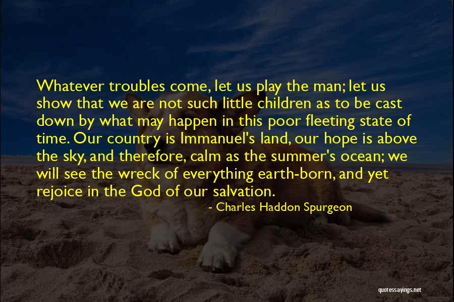 The Ocean And God Quotes By Charles Haddon Spurgeon