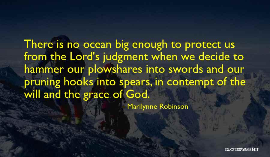 The Ocean And God Quotes By Marilynne Robinson