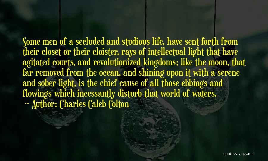 The Ocean And Moon Quotes By Charles Caleb Colton