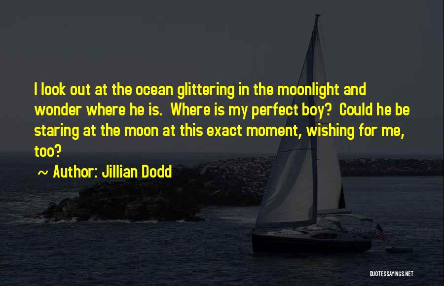 The Ocean And Moon Quotes By Jillian Dodd