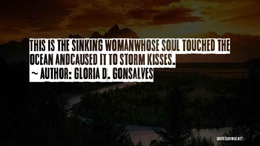 The Ocean And Soul Quotes By Gloria D. Gonsalves