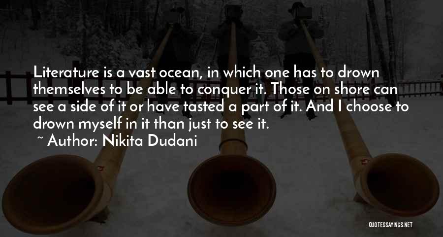 The Ocean From Literature Quotes By Nikita Dudani