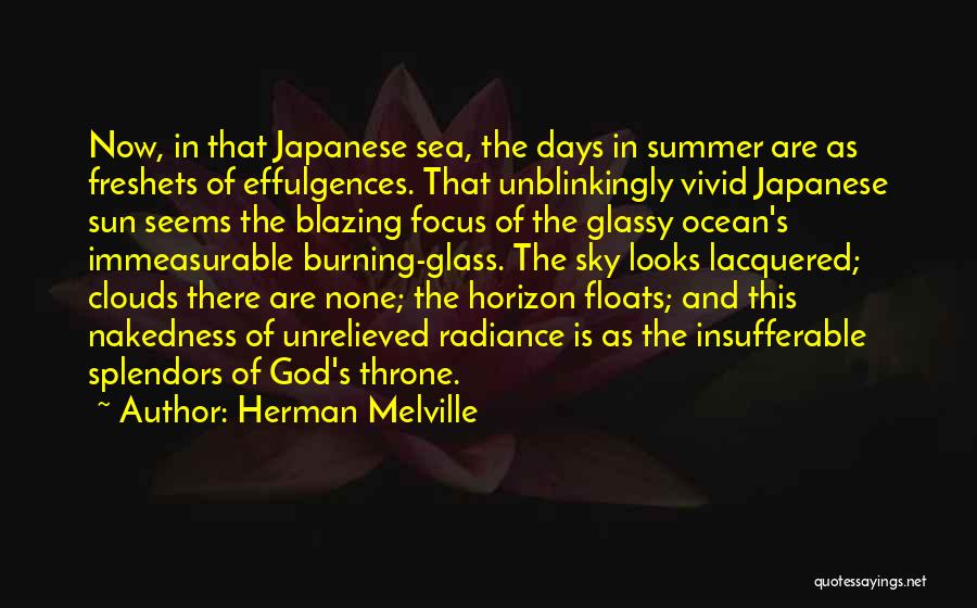 The Ocean Horizon Quotes By Herman Melville