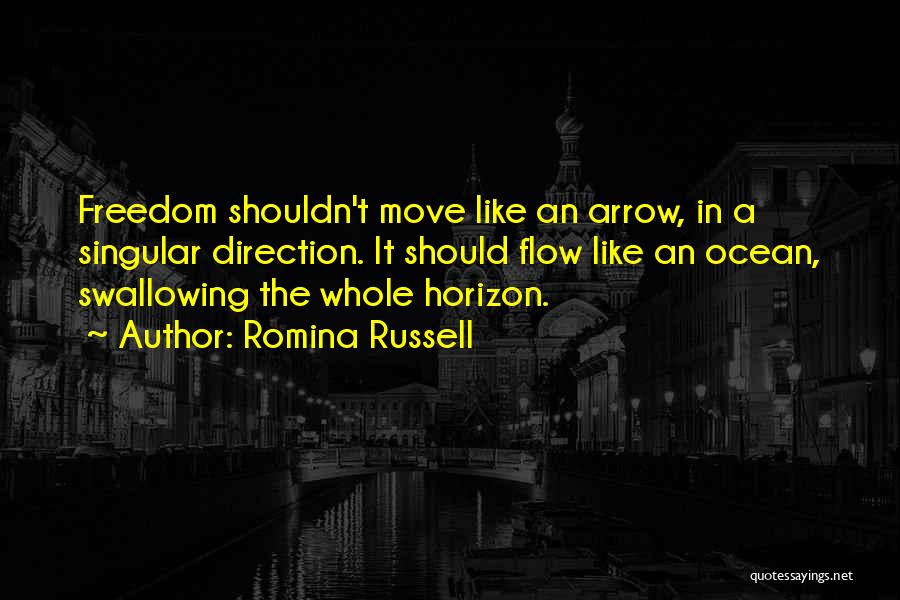 The Ocean Horizon Quotes By Romina Russell