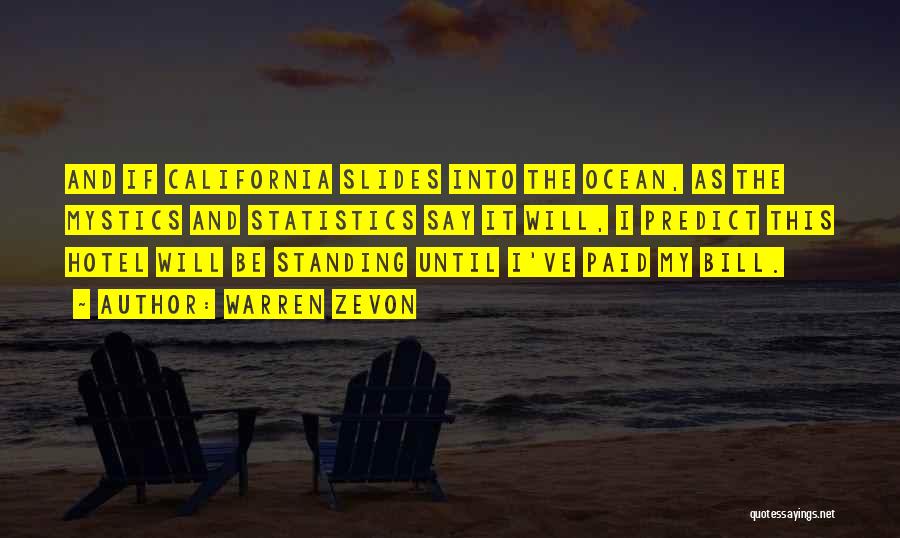 The Ocean Quotes By Warren Zevon