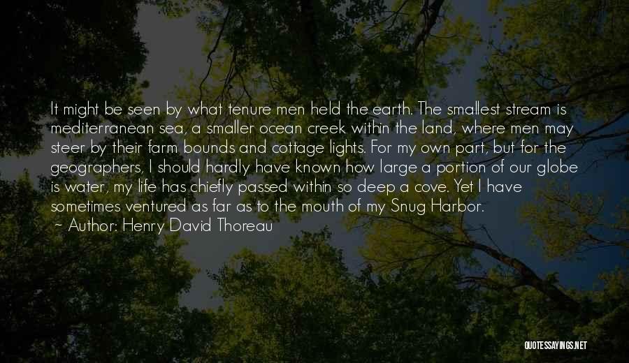 The Ocean Sea Life Quotes By Henry David Thoreau