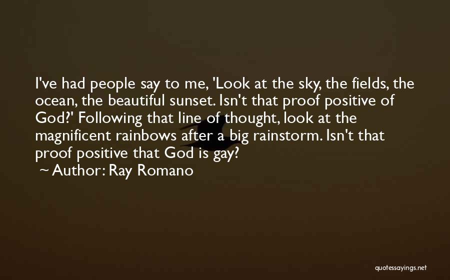 The Ocean Sunset Quotes By Ray Romano