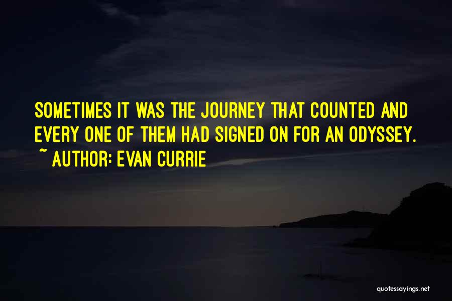 The Odyssey Quotes By Evan Currie