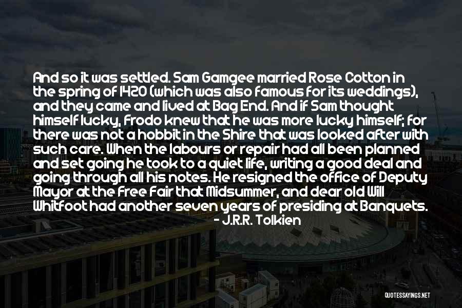 The Office Marriage Quotes By J.R.R. Tolkien The Office Marriage Quotes By J.R.R. Tolkien