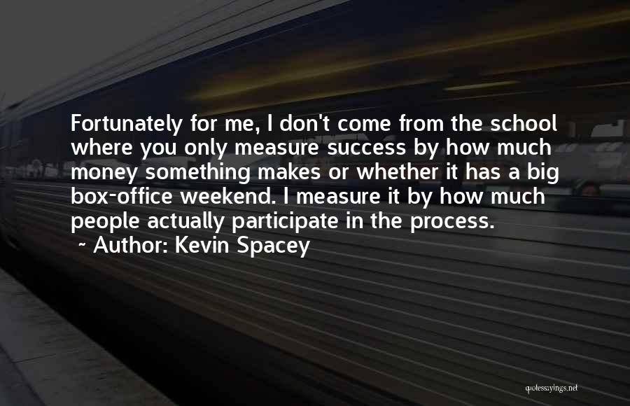 The Office Money Quotes By Kevin Spacey