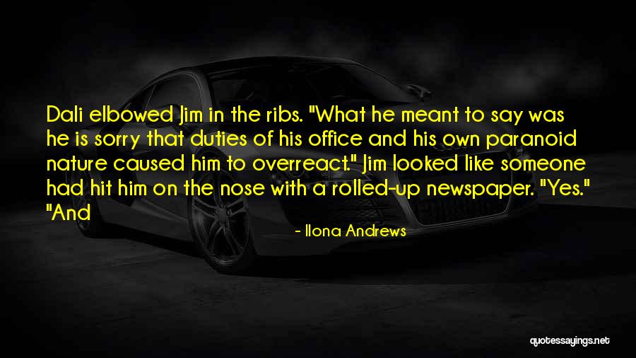 The Office Quotes By Ilona Andrews