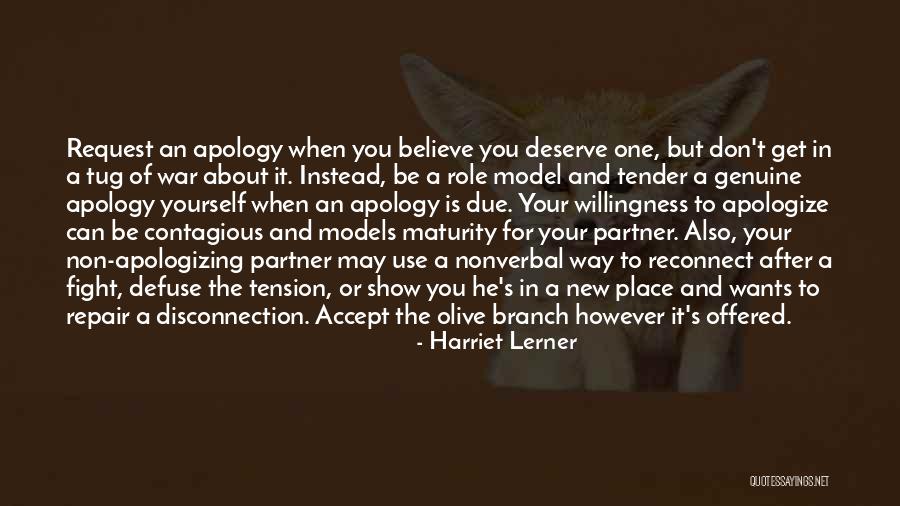 The Olive Branch Quotes By Harriet Lerner The Olive Branch Quotes By Harriet Lerner