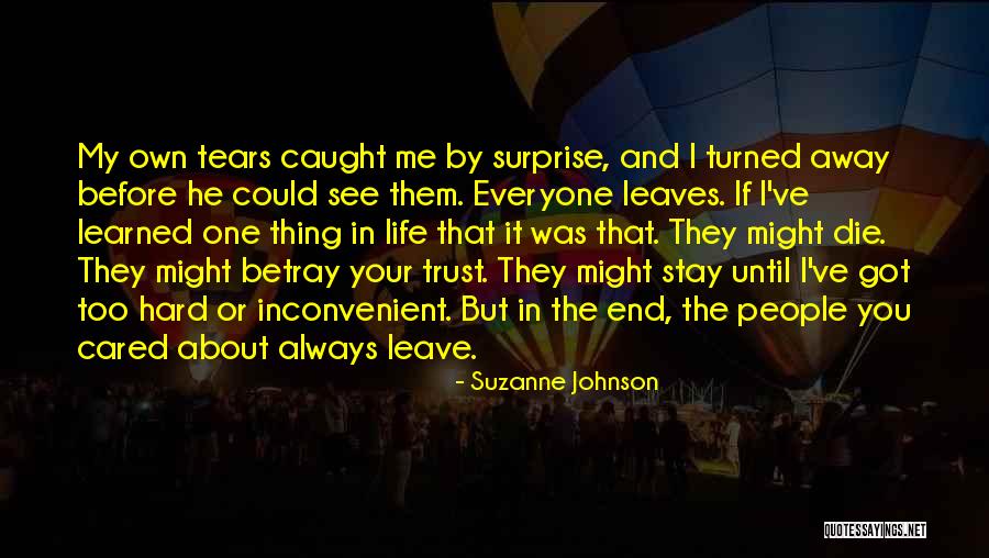 The One That Got Away Quotes By Suzanne Johnson