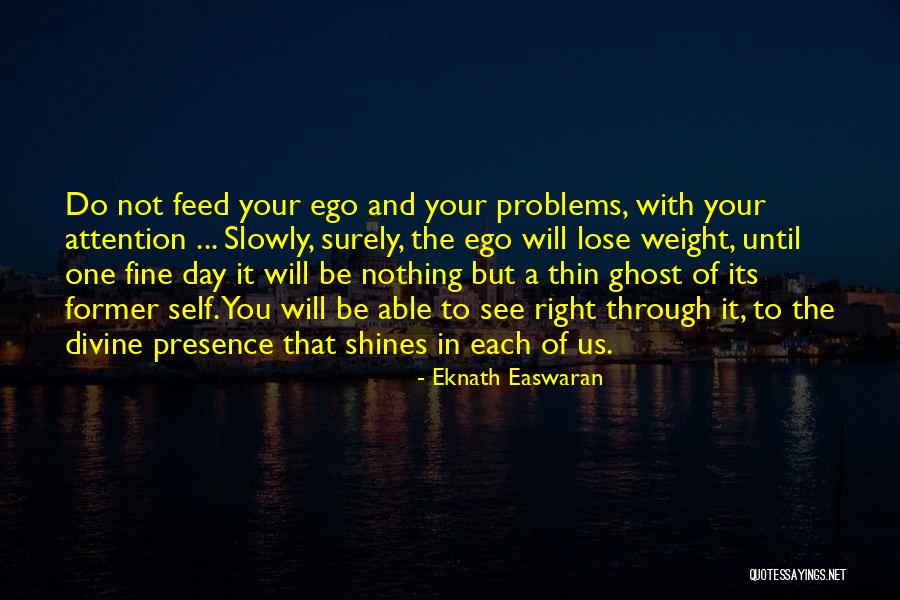 The One You Feed Quotes By Eknath Easwaran The One You Feed Quotes By Eknath Easwaran