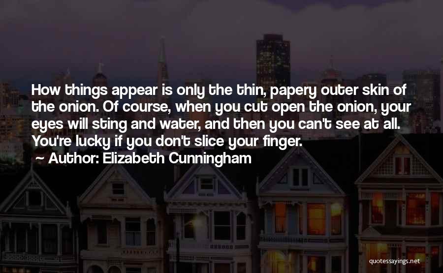 The Onion Quotes By Elizabeth Cunningham