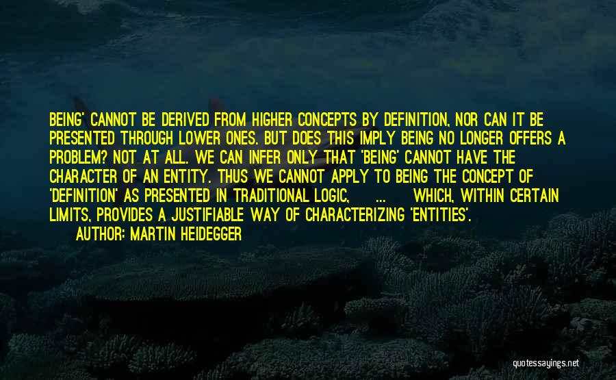 The Only Limits Quotes By Martin Heidegger