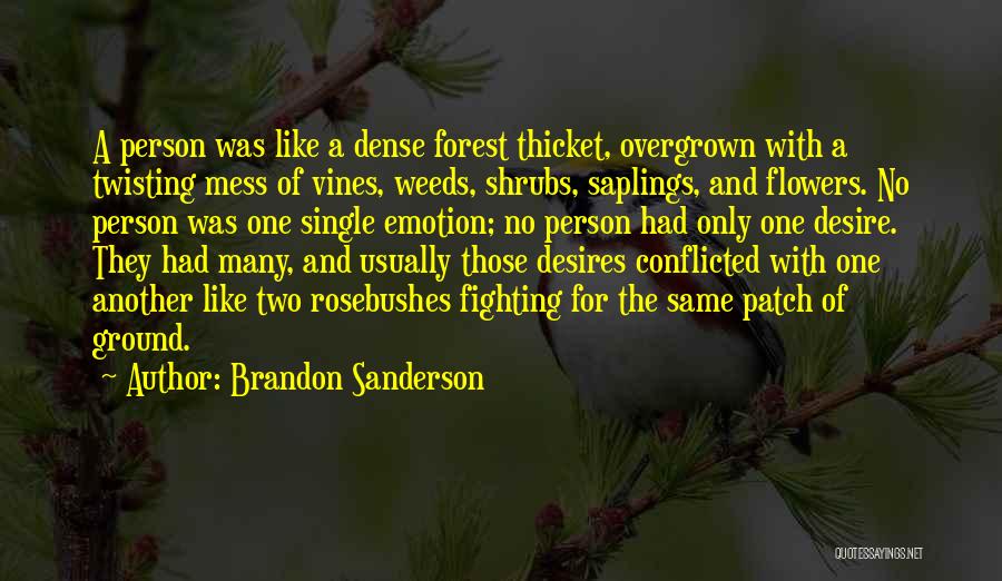 The Only One Fighting Quotes By Brandon Sanderson