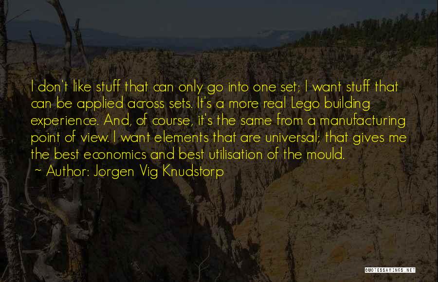 The Only One I Want Quotes By Jorgen Vig Knudstorp