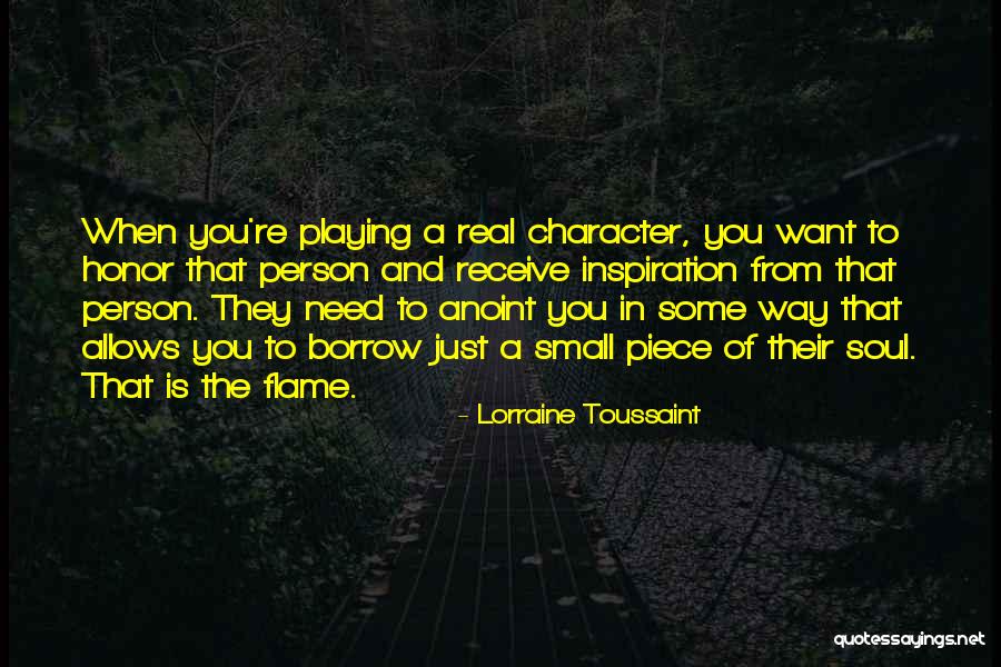 The Only Person You Need Is Yourself Quotes By Lorraine Toussaint The Only Person You Need Is Yourself Quotes By Lorraine Toussaint