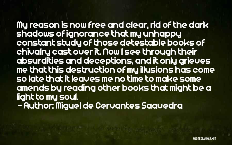 The Only Reason Quotes By Miguel De Cervantes Saavedra
