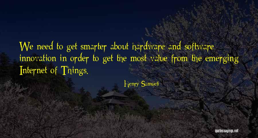 The Order Of Things Quotes By Henry Samueli