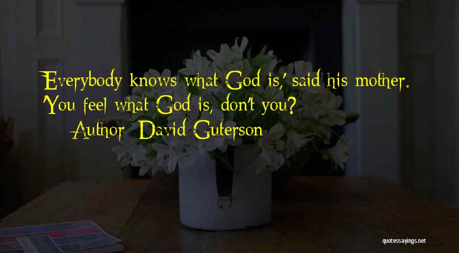 The Other David Guterson Quotes By David Guterson