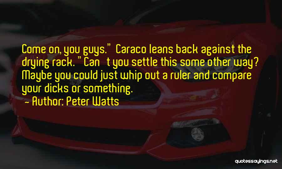 The Other Guys Quotes By Peter Watts