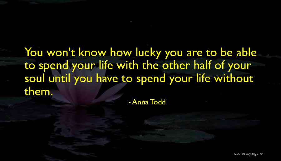 The Other Half Of My Soul Quotes By Anna Todd