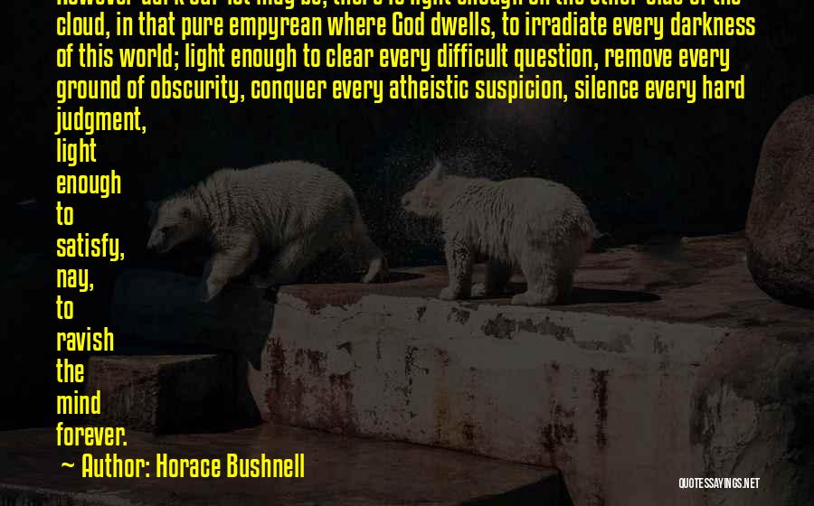 The Other Side Of Dark Quotes By Horace Bushnell