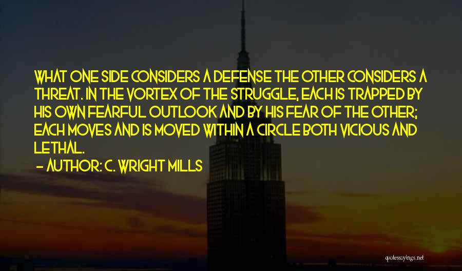 The Other Side Of Fear Quotes By C. Wright Mills
