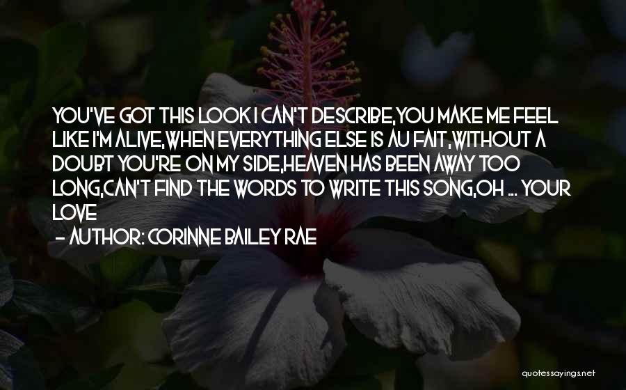 The Other Side Of Heaven Love Quotes By Corinne Bailey Rae