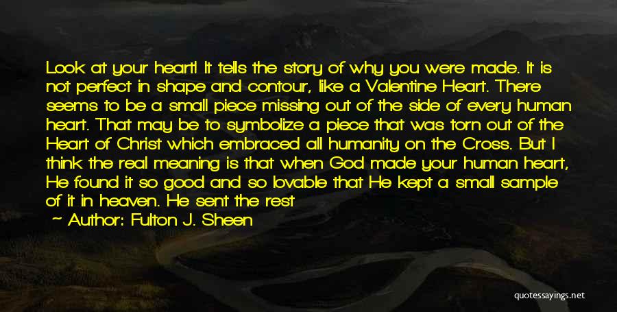 The Other Side Of Heaven Love Quotes By Fulton J. Sheen